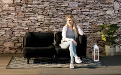 One Bar Element 1 Aufblasbarer Sessel / Sitzelement Black