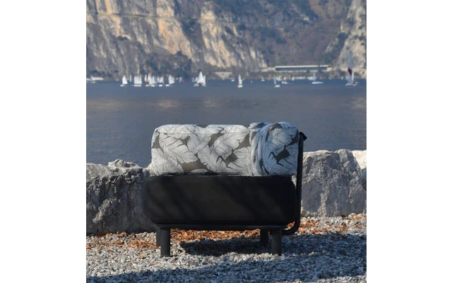 One Bar Element 1 Aufblasbarer Sessel / Sitzelement Light Grey / Green – Bild 4