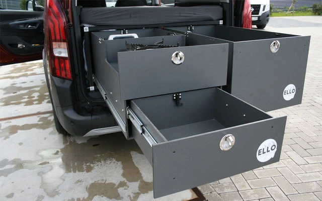 Ello Camping Peugeot Rifter Lang Campingbox (ab 06/2018) – Bild 4