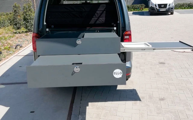 Ello Camping VW Caddy Campingbox (Bj. 2010 - 11/2020) – Bild 2