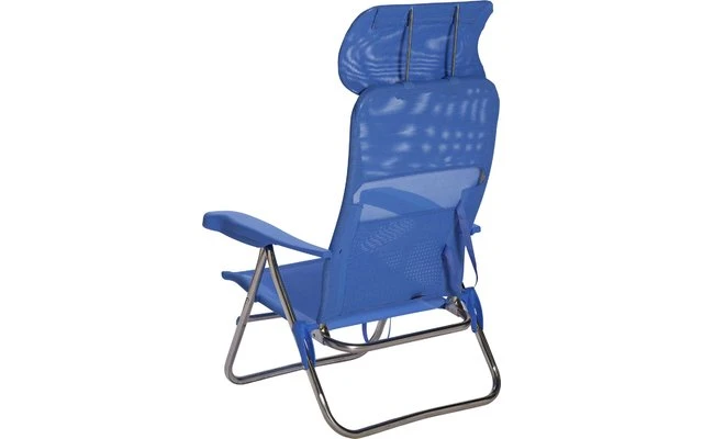 Crespo AL-205 Beach Chair Strandstuhl Compact Rot – Bild 3
