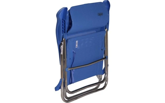 Crespo AL-205 Beach Chair Strandstuhl Compact Rot – Bild 7
