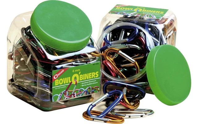 Coghlans Karabiner Im Bowl 6 X 60 Mm 174 Stück