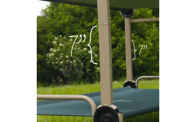 Disc-O-Bed Beinverlängerung 4-er Set Beige – Bild 3