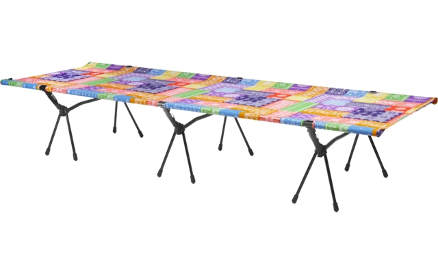 Helinox Cot One Convertible Campingliege Long Rainbow Bandanna – Bild 7